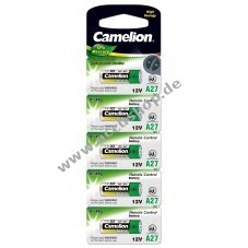 Batterie Camelion LR27A A27 MN27 fr Fernbedienungen/Remote Control 5er Blister