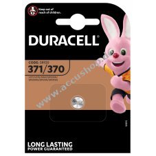 Duracell Knopfzelle SR920SW/ Typ 370 / 371 1er Blister