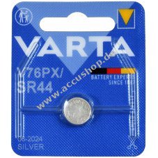 Varta Knopfzelle SR44 G13 357 V 76 PX 1er Blister