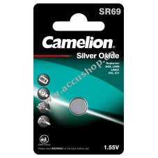 Camelion Silberoxid-Knopfzelle SR69 / SR69W / G6 / LR920 / 371 / 171 / SR920 1er Blister