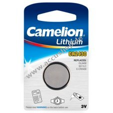 Lithium Knopfzelle Camelion CR2430 1er Blister