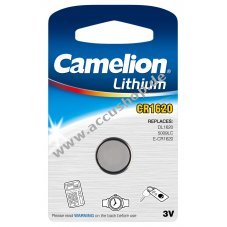 Lithium Knopfzelle Camelion CR1620 1er Blister