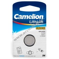 Lithium Knopfzelle Camelion CR2032 1er Blister