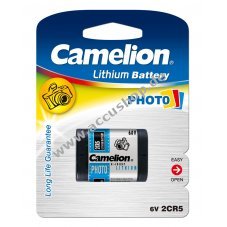 Foto Batterie Camelion 2CR5 1er Blister
