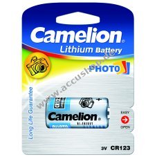 Foto Batterie Camelion CR123A 1er Blister