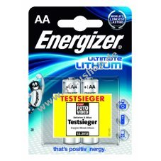 Lithium Batterie Energizer L91 2er Blister