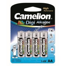 Batterie Camelion Digi Alkaline LR6 Mignon AA MN1500 AM3 4er Blister