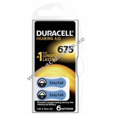 Duracell Hrgertebatterie 75040868 6er Blister