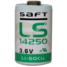 Lithium Batterie Saft LS14250 1/2AA 3,6Volt