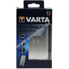 VARTA Fast Wireless Ladegert Charger fr Qi-fhige Smartphones & Handys, 2A, 10W