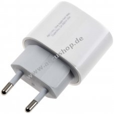 Apple USB-C Ladeadatper, Ladegert A2347 MHJE3ZM/A 3A 20W wei Bulk