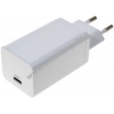 USB-C Power Delivery PPS-Ladegert / Adapter 65W GaN Wei