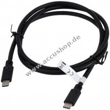 goobay Sync Charge SuperSpeed USB-C-Kabel USB 3.2 Gen 1 USB-PD, 1 m