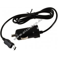 Powery KfZ-Ladekabel mit integr. TMC-Antenne 12-24V fr Becker Traffic Assist Z116 mit Mini-USB