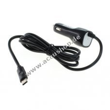 KfZ-Ladekabel/Ladegert/Autoladegert Typ C (USB-C) 1A fr ZTE Grand X3