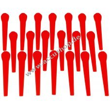 20x Ersatz-Messer fr Rasentrimmer Gardena 2414