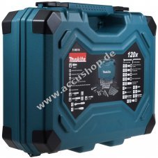 Makita E-06616 Werkzeugkoffer 120 teilig
