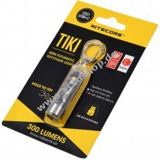 Schlsselanhnger-Taschenlampe Nitecore TIKI - 300 Lumen, mit Micro-USB Port