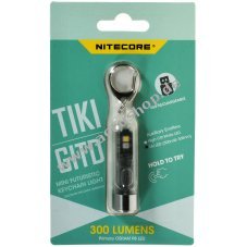 Schlsselanhnger-Taschenlampe Nitecore TIKI  GITD - Glow in the Dark, mit Micro-USB