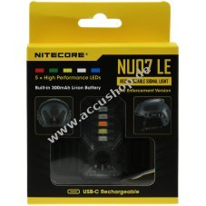 Nitecore NU07 LE Signal-Leuchte in 5 Farben mit USB-C