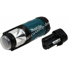 Makita Akku-Lampe ML102 7,2V-10,8V inklusive Typ BL1013 10,8V Accu