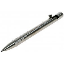 Nitecore Tactical Pen, taktischer Stift, Kugelschreiber NTP30, silber, Titan