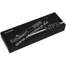 Nitecore Tactical Pen, taktischer Stift, Kugelschreiber NTP31, schwarz, Aluminium