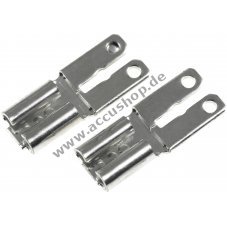 Universal Steckadapter von Faston 4,8mm auf 6,3mm fr Blei Accu