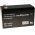 Powery Bleiaccu MP1236H fr USV APC Power Saving Back-UPS ES 8 Outlet 9Ah 12V (ersetzt auch 7,2Ah/7A