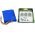 Poweraccu kompatibel mit Mhroboter Husqvarna Automower 310 - 2015/2016/2017 inkl. 9x Ersatz Messer