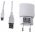 Multi-Ladeadapter mit 2x USB 2,1A inkl. Ladekabel fr Samsung Galaxy S4 / S4 mini