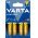 Varta Batterien AA LR06 Alkaline Mignon Longlife 1,5V 4er Blister