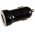 KfZ Reiseladeadapter 12-24V auf  1x USB 1000mA Schwarz