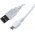 Goobay USB 2.0 Hi-Speed Kabel 1m mit Mirco USB-Anschluss Wei