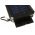 goobay Outdoor Powerbank Solar Ladegert kompatibel mit Handy / Tablet / Smartphone 8,0Ah