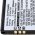 Accu fr Panasonic KX-TU466EXWE Handy