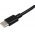 goobay USB-C Lade- u. Synchronisationskabel fr Gerte mir USB-C Anschluss, 0,5m, Schwarz